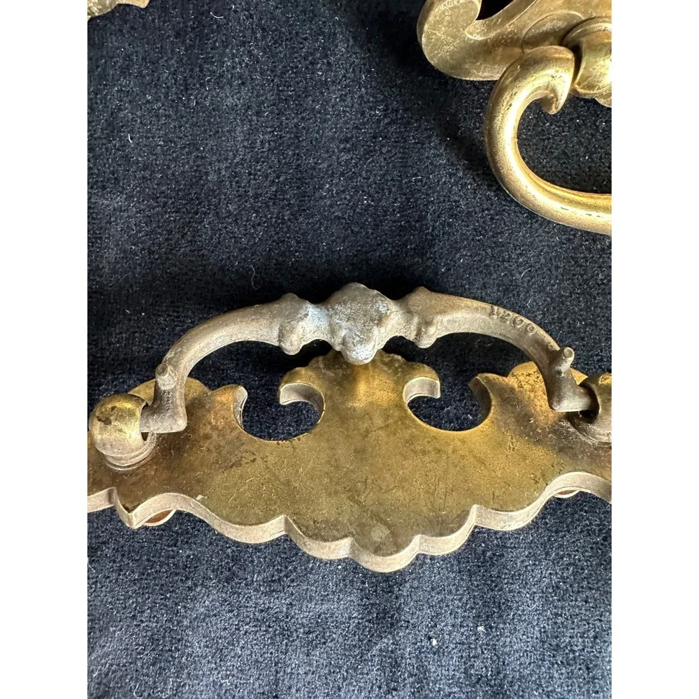 Vintage Hardware Chippendale Bail Drawer Pulls Set of 3 Pulls 4.5